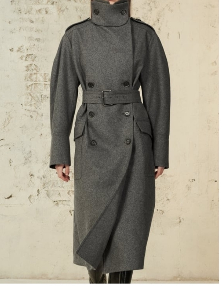 Zara BG JCKT 07 Wool Coat Sz-M